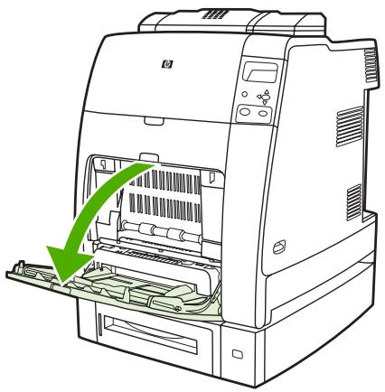 HP LASERJET COLOR 4700N - Ouvrez le bac 1. - 1