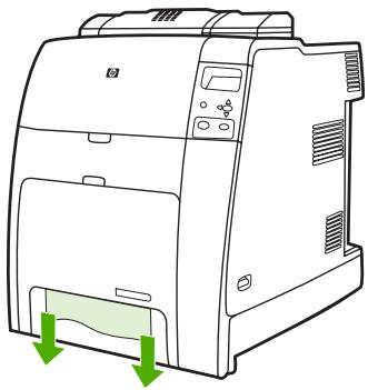 HP LASERJET COLOR 4700N - Bourrage dans le bac 2 ou dans les bacs facultatifs - 3