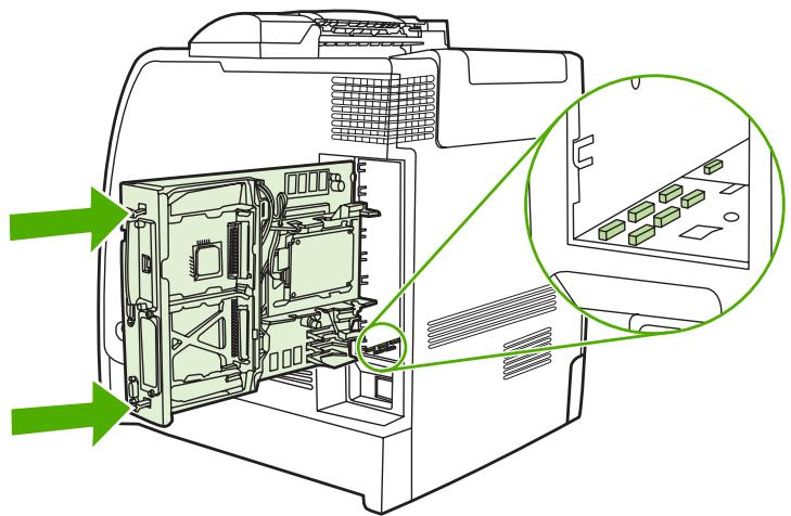 HP LASERJET COLOR 4700N - Installation d'un disque dur - 16