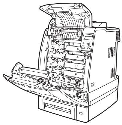 HP LASERJET COLOR 4700N - Pour remplacer une cartouche d'impression - 2