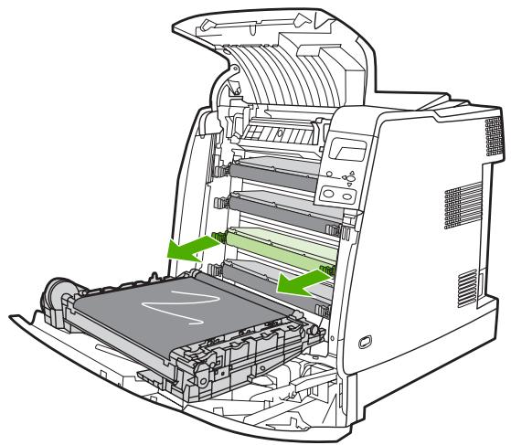 HP LASERJET COLOR 4700N - Pour remplacer une cartouche d'impression - 3