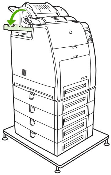 HP LASERJET COLOR 4700N - Chargement d'une nouvelle cartouche d'agrafes - 1