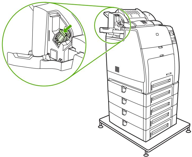 HP LASERJET COLOR 4700N - Bourrages au niveau de l'agrafeuse - 7