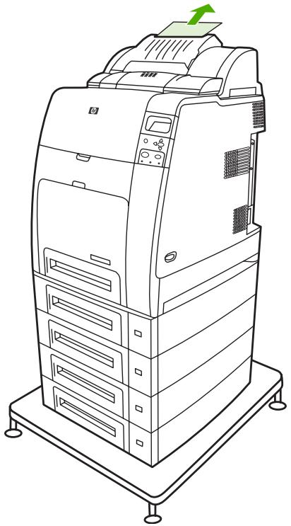 HP LASERJET COLOR 4700N - Retirez toutes les feuilles coincées visibles. - 1