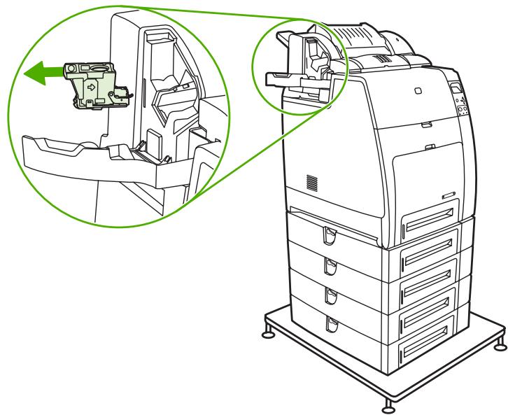 HP LASERJET COLOR 4700N - Bourrages au niveau de l'agrafeuse - 4