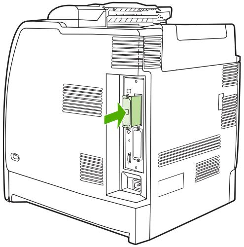 HP LASERJET COLOR 4700N - Installation d'un disque dur - 5
