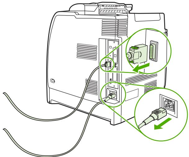 HP LASERJET COLOR 4700N - Installation d'une carte mémoire Flash - 3