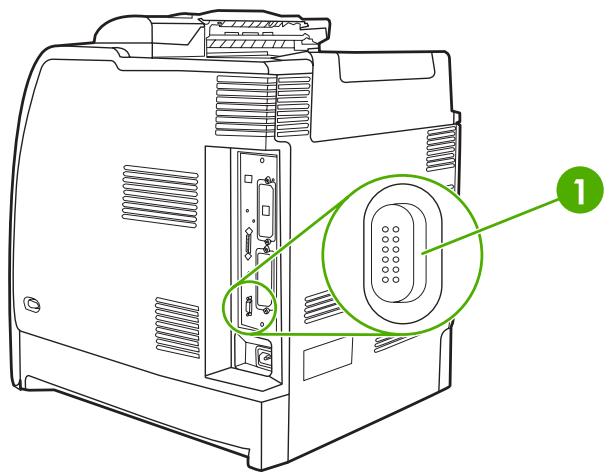 HP LASERJET COLOR 4700N - Configuration de connexion auxiliaire - 1