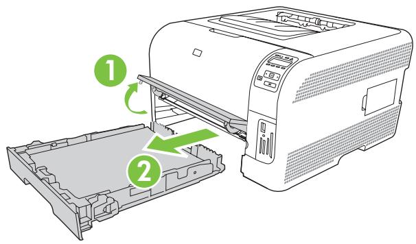 HP LASERJET CP1515N - Bourrage dans le Bac 1 - 3