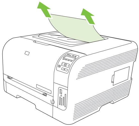 HP LASERJET CP1515N - Bourrage dans le bac de sortie - 2