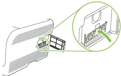 HP LASERJET CP1515N - Installation de la mémoire et des modules DIMM de polices - 4