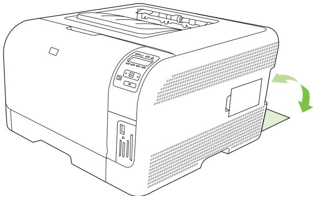 HP LASERJET CP1515N - Bourrage dans le bac de sortie - 3