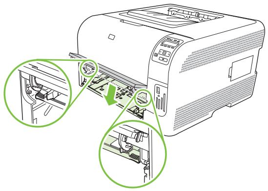 HP LASERJET CP1515N - Bourrage dans le Bac 1 - 4
