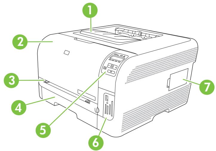 HP LASERJET CP1515N - Vue avant - 1