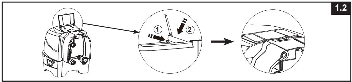 ROSIERES RTS9DCX/H - Réglage du panneau de contrôle du jacuzzi - 2