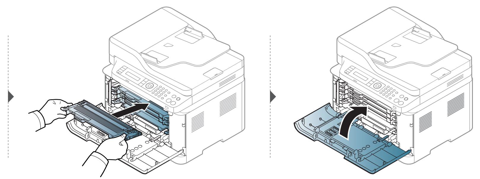 SAMSUNG XPRESS C480W - Redistribution du toner - 2