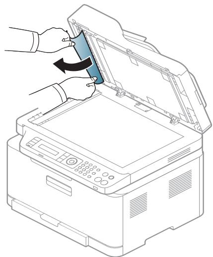 SAMSUNG XPRESS C480W - Bourrage du papier d'origine dans le scanner - 6