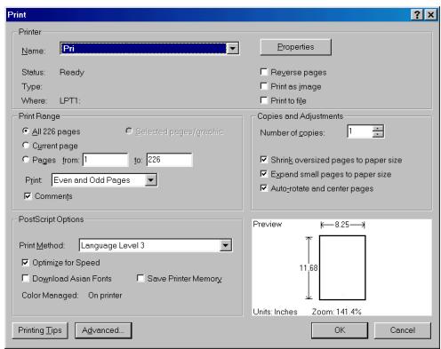 OKI B401D - IMPRESSION DE PAGES - 1