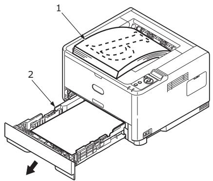OKI B401D - IMPRESSION DUPLEX MANUELLE À L'AIDE DU BAC À PAPIER (WINDOWS SEULEMENT) - 2