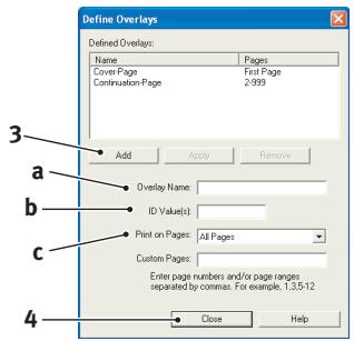 OKI B401D - DEFINITION DES SUPERPOSITIONS - 2