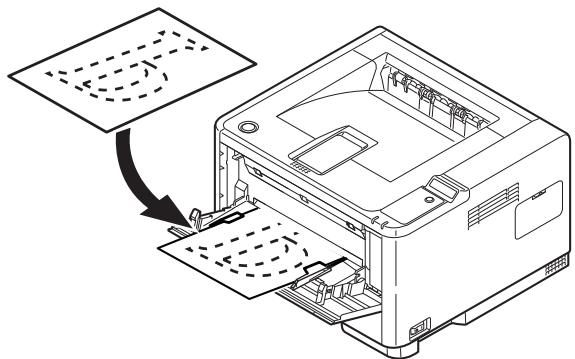 OKI B401D - IMPRESSION DUPLEX MANUELLE À L'AIDE DU BAC D'ALIMENTATION MANUELLE (B401DN, B411D, B411DN) - 2