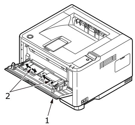 OKI B401D - BAC MULTIFONCTION ET BAC D'ALIMENTATION MANUELLE - 2