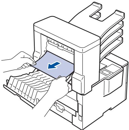 BROTHER HLL5200DWLT - Du papier est coincé dans l'unité de boîte aux lettres - 3