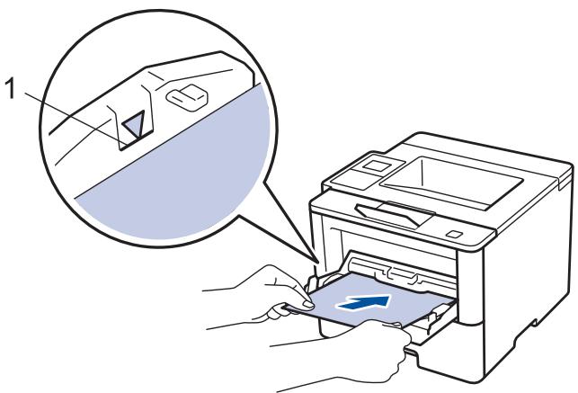 BROTHER HLL5200DWLT - Charger et imprimer sur du papier ordinaire, du papier à en-tête, du papier de couleur, du papier fin, du papier recyclé et du papier à lettres commercial à partir du bac universel - 5
