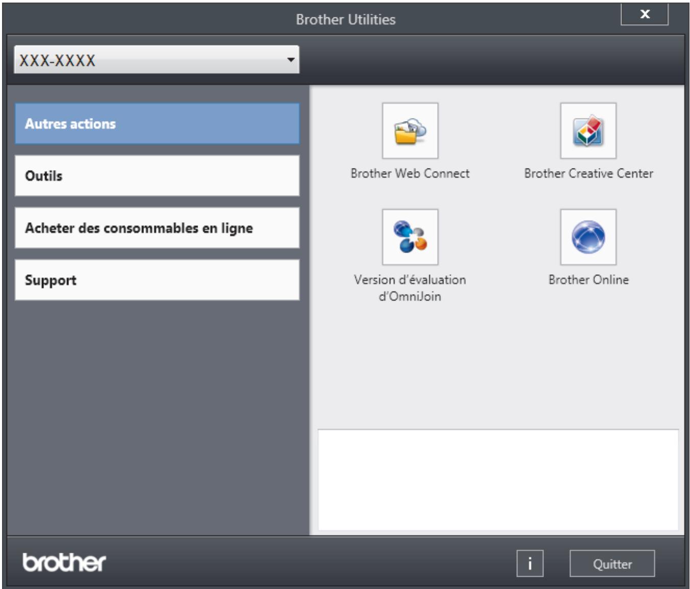 BROTHER HLL5200DWLT - Accéder aux utilitaires Brother (Windows®) - 1
