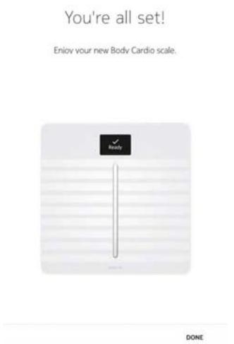 NOKIA BODY CARDIO - b. Touchez Autoriser. - 1