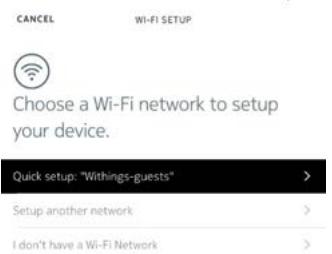 NOKIA BODY CARDIO - Installation de votre Nokia Body Cardio avec un compte existant - 13