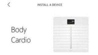NOKIA BODY CARDIO - Installation de votre Nokia Body Cardio avec un compte existant - 4
