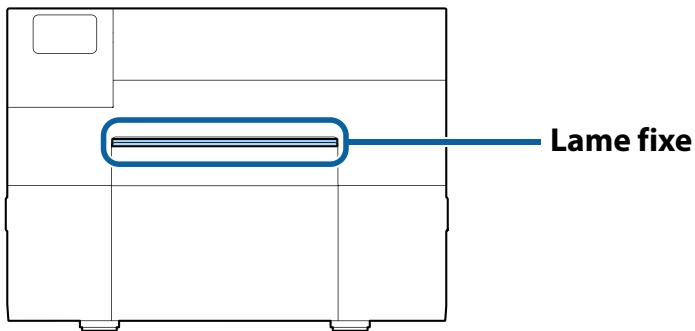 EPSON COLORWORKS CW-C6000PE - Nettoyage du coupe-papier automatique (modèle coupe-papier automatique uniquement) - 1