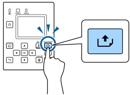 EPSON COLORWORKS CW-C6000PE - Retrait du papier (modèle coupe-papier automatique) - 2