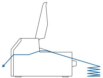 EPSON COLORWORKS CW-C6000PE - Approvisionnement de l'extérieur (alimentation papier arrêté) - 1