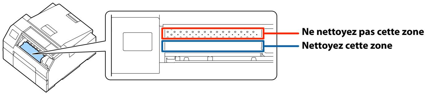 EPSON COLORWORKS CW-C6000PE - Nettoyage du plateau - 2