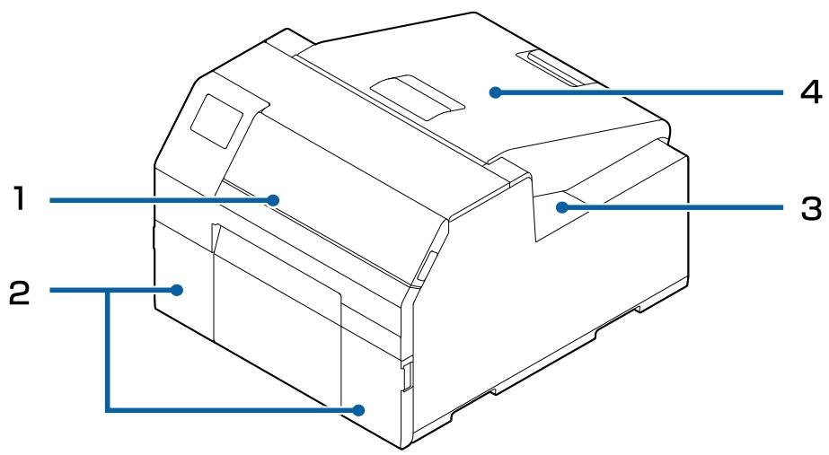 EPSON COLORWORKS CW-C6000PE - Avant - 1