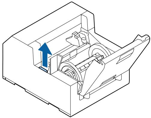EPSON COLORWORKS CW-C6000PE - Enlevez la boite de maintenance. - 1