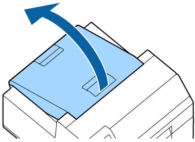 EPSON COLORWORKS CW-C6000PE - Retrait du papier (modèle dérouleur) - 4