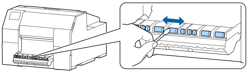 EPSON COLORWORKS CW-C6000PE - Nettoyage du dérouleur (modèle dérouleur uniquement) - 2