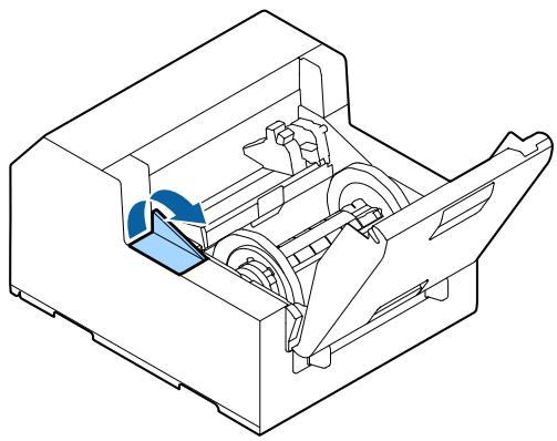EPSON COLORWORKS CW-C6000PE - Ouvrez le couvercle de la boîte de maintenance. - 1