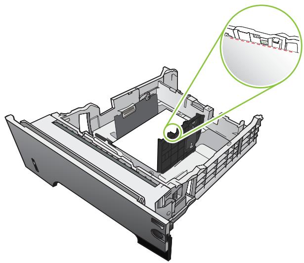 HP LASERJET P3015 - Chargement du bac 2 ou d'un bac de 500 feuilles en option - 6