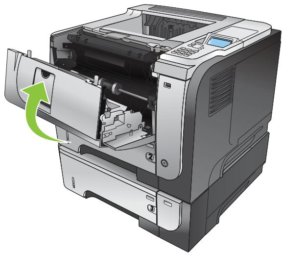 HP LASERJET P3015 - Suppression des bourrages dans l'unité d'impression recto verso - 15