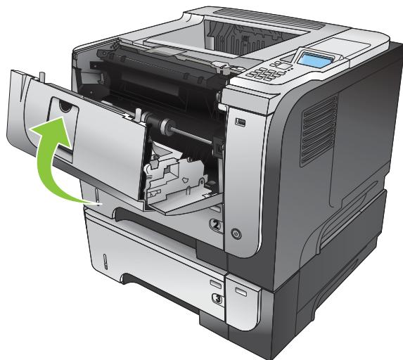 HP LASERJET P3015 - Suppression des bourrages au niveau du couvercle supérieur - 16