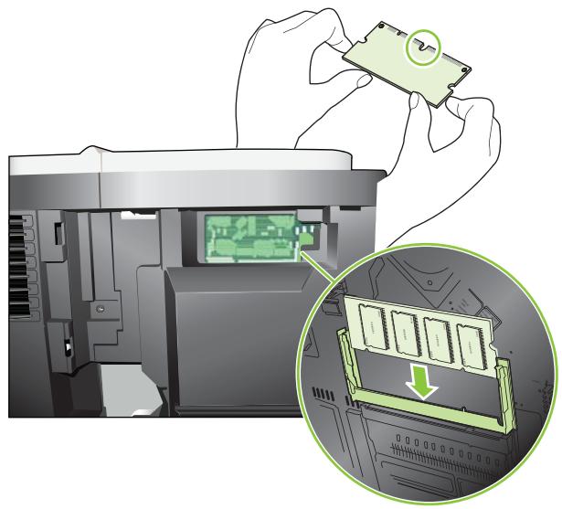 HP LASERJET P3015 - Installation de mémoire sur le produit - 6