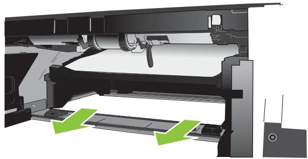 HP LASERJET P3015 - Suppression des bourrages dans l'unité d'impression recto verso - 3