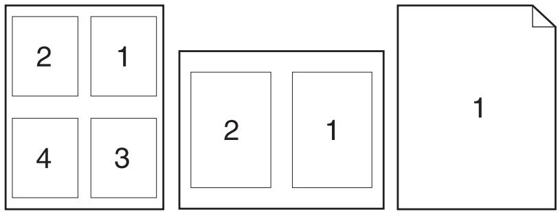 HP LASERJET P3015 - Impression de plusieurs pages sur une meme feuille de papier sous Macintosh - 1