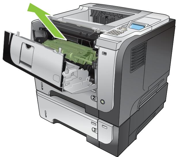 HP LASERJET P3015 - Suppression des bourrages au niveau du bac 2 ou d'un bac de 500 feuilles optionnel - 6