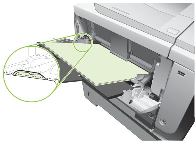 HP LASERJET P3015 - Chargement du bac 1 - 7