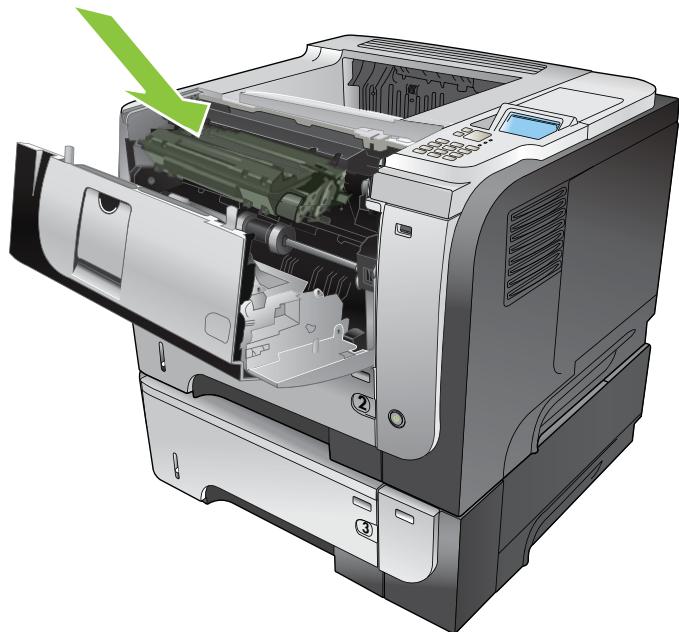 HP LASERJET P3015 - Suppression des bourrages au niveau du bac 2 ou d'un bac de 500 feuilles optionnel - 8